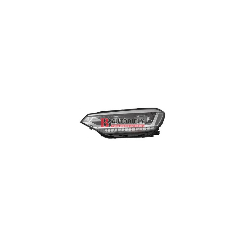 VW TOURAN 5/2015- Predné svetlo, Lavé /LED/ dosvetlovanie zákkrut
